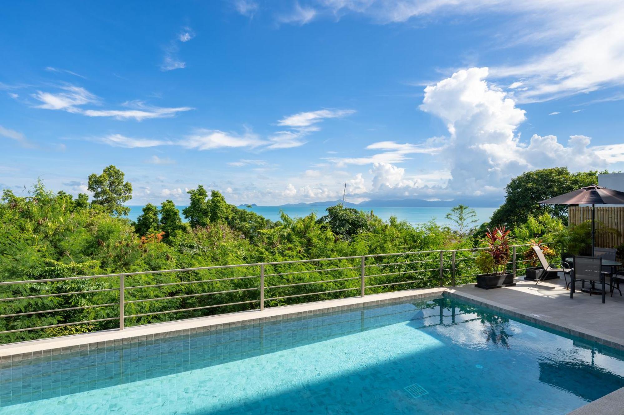 Reve Samui Luxe Seafront With Panoramic Views Apartment Ban Bang Po